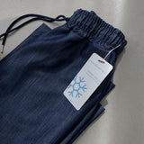 +5cm Ice Tencel Long Wide Denim Pants (3color)