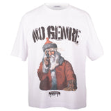 サンタフォーバットキッズグラフィックTシャツ/(OVERSIZE) SANTA, FOR BAD KIDS Graphic T-shirt