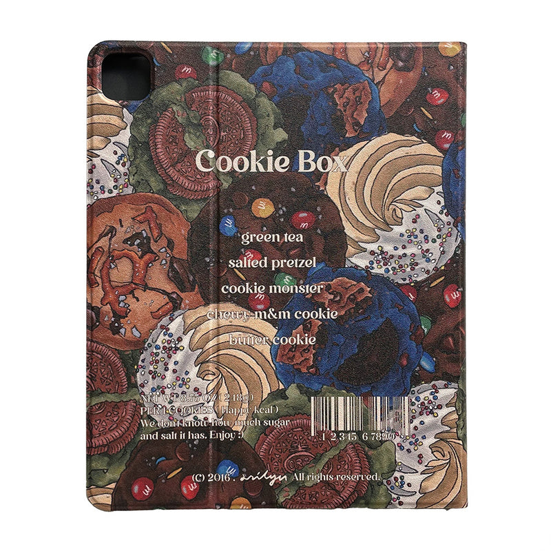 アイパッドレザーレットケース_クッキーボックス / iPad Leatherette Case_Cookie Box