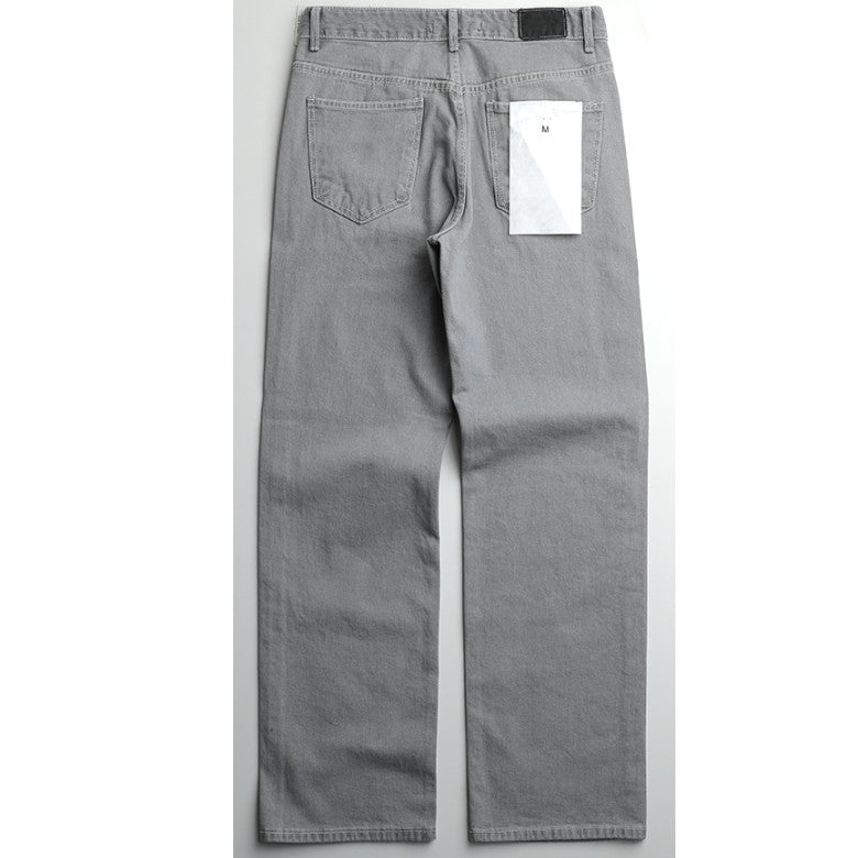 Well Real Long Wide Gray Jean (278) (4638705385590)