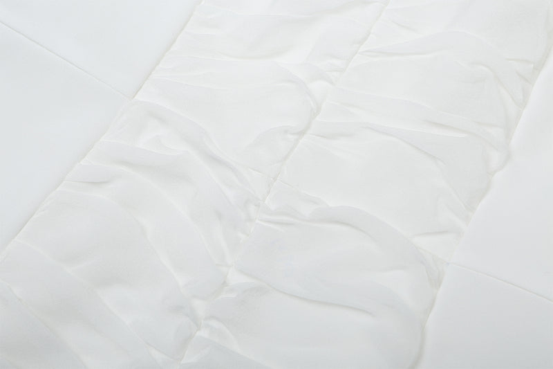 WHITE SHOULDER STRAP MINI DRESS (6624145473654)