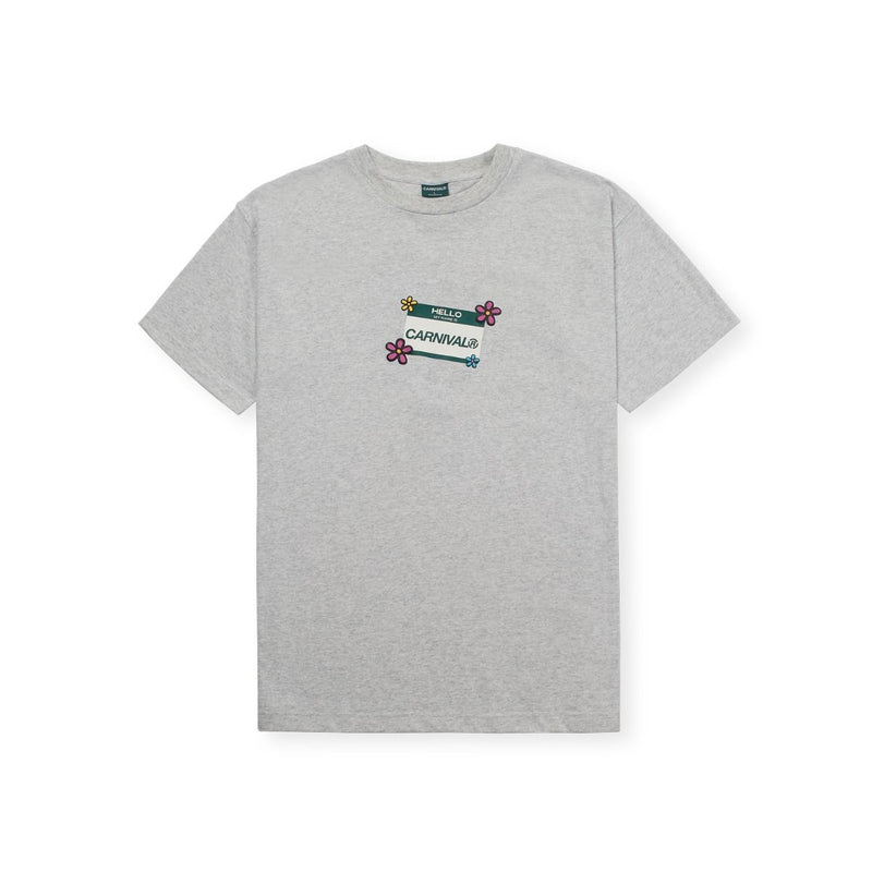 タグTシャツ/CARNIVAL X GREEN LABEL - TAG T-SHIRT GREY