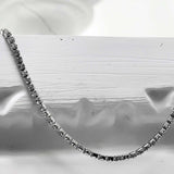 [BLESSEDBULLET]zirconia chain necklace (6584718491766)