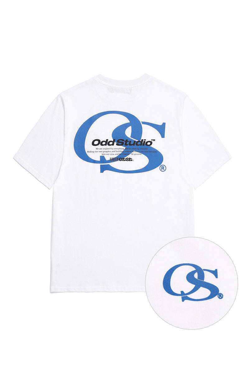 OSセリフのロゴTシャツ/OS serif logo T-shirt - 3COLOR