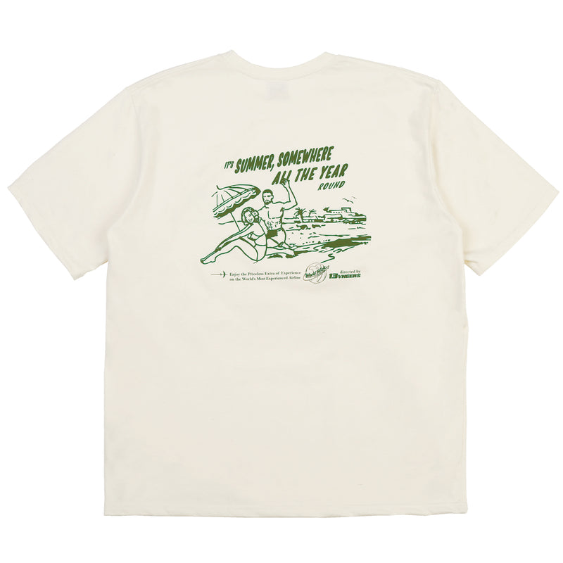 サマーサムウェアーTシャツ / SUMMER SOMEWHERE T-SHIRT (4481794637942)