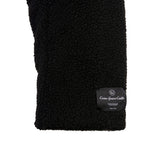 [UNISEX] Reversible Faux Fur Cardigan Coat (Black) (6656666140790)