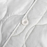 PRIVÉ PADDED QUILTED JACKET - WHITE (6647787716726)