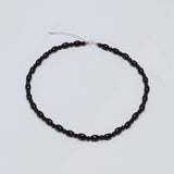 oval onyx necklace (spare chain)
