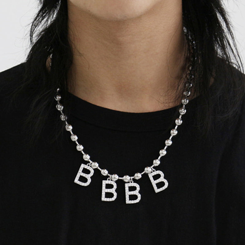4p Big Ball Chain BBBB Necklace