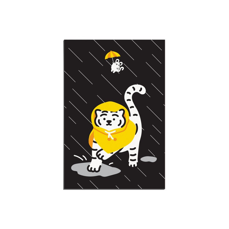 RAINCOAT TIGER POST CARD (6538754982006)