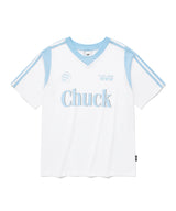 Chuck Uniform V-Neck T-Shirt, White
