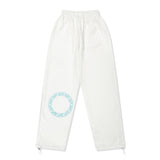 サイクルロゴスウェットパンツ/Chap Circle Logo Sweat Pants (White)