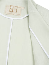[BREEZE] Half Sleeve Linen Jacket_MINT (CTD1) (6553321570422)