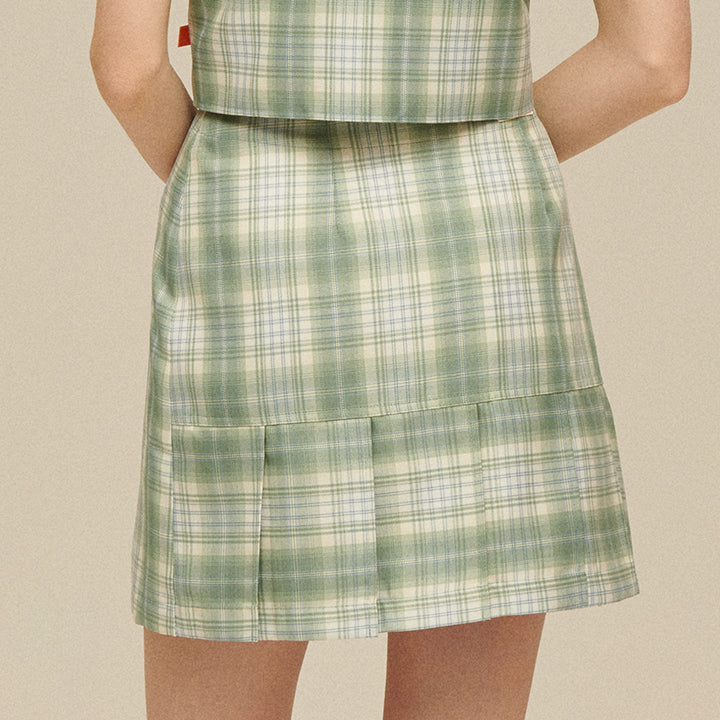 Pleats Wrap Skirt (6544416899190)