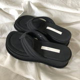 2color プラットフォームサンダル / Platform sandals