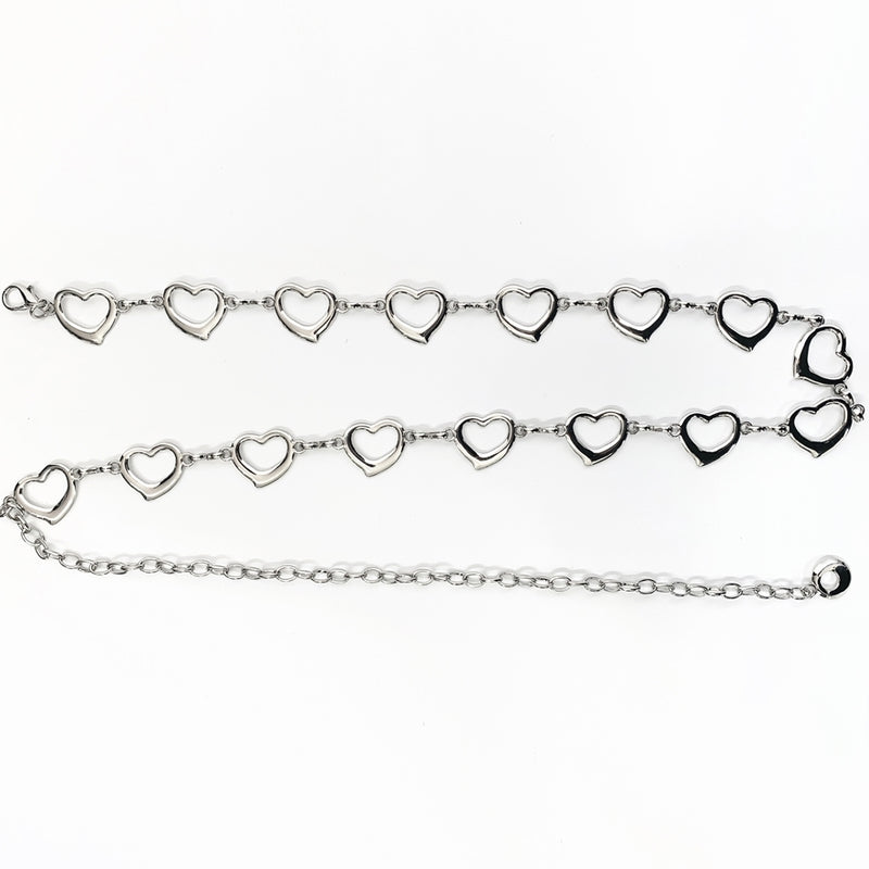 チェーンベルト / Lovin heart chain belt (6547544506486)