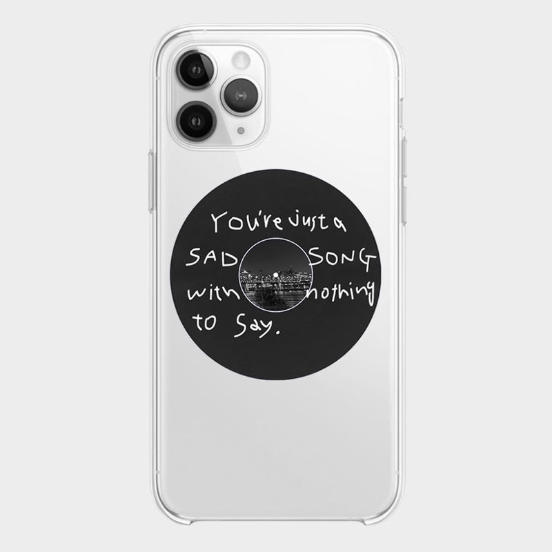 Sound is Colour! Iphone Case (Black) (6605138657398)