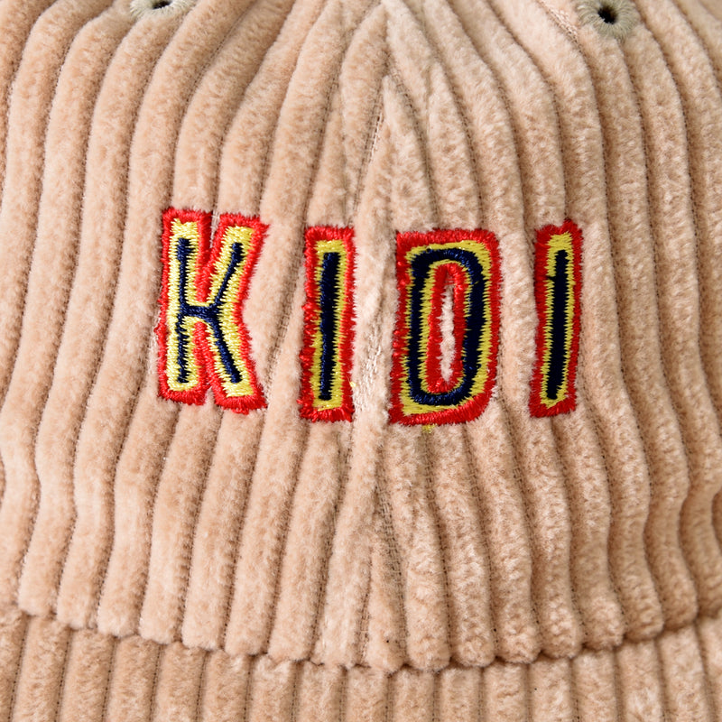KIDI CORDUROY FLAT CAP (BEIGE) (4626090819702)