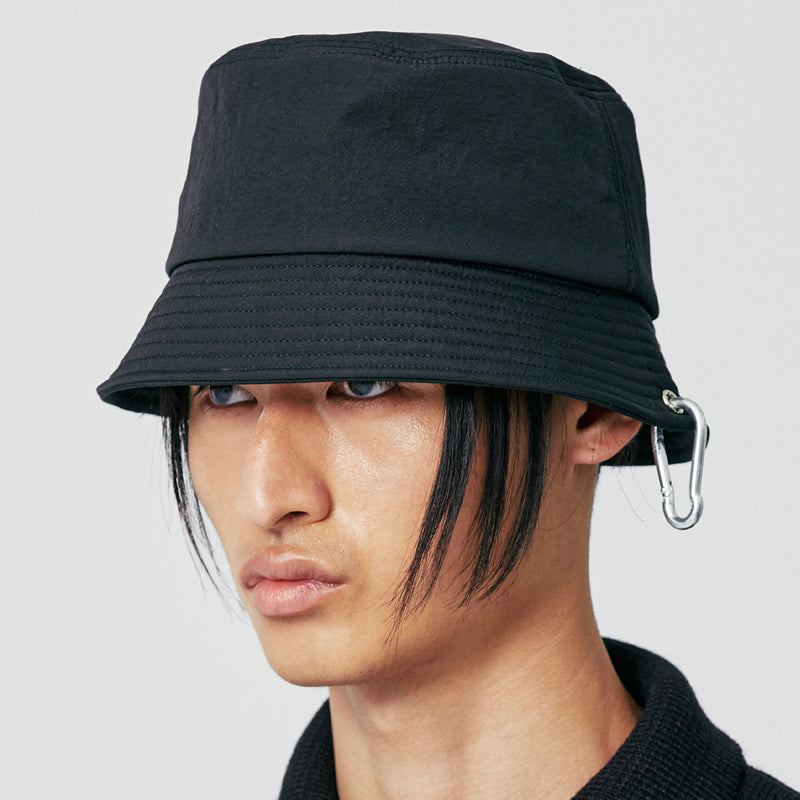 ナイロンアイレットループバケットハット / nylon eyelet loop bucket hat