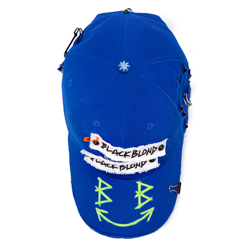 BBD Big Smile Patch Logo Cap (Blue) (4644349509750)