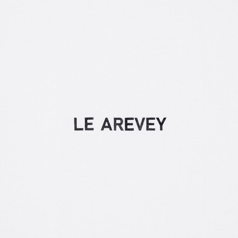 LE AREVEY ORIGINAL LOGO T-SHIRT WHITE [MAN]