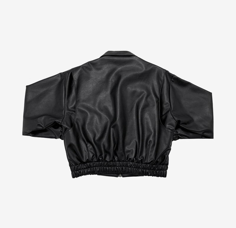 [NONCODE] Venice leather blouson (6615940104310)