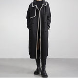 シリボンカラーラインロングコート / Siribon Color Line Long Coat