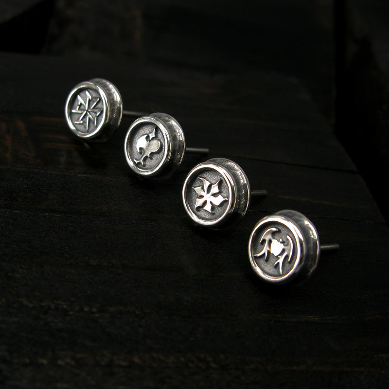 ボウトンC-S1シルバースタッズイヤリング / BoutonC-S1 silver stud earring (4593090625654)