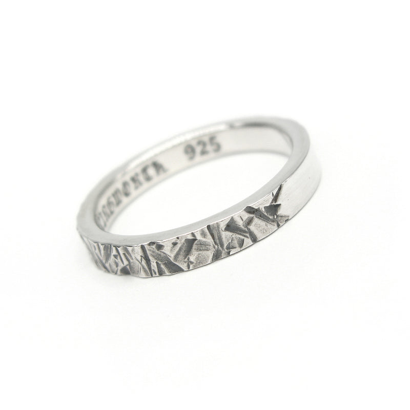 ラフ3シルバーリング / Rough3 silver ring (4596243890294)