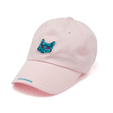 CAT BASEBALL CAP PINK / BLACK (4626256167030)