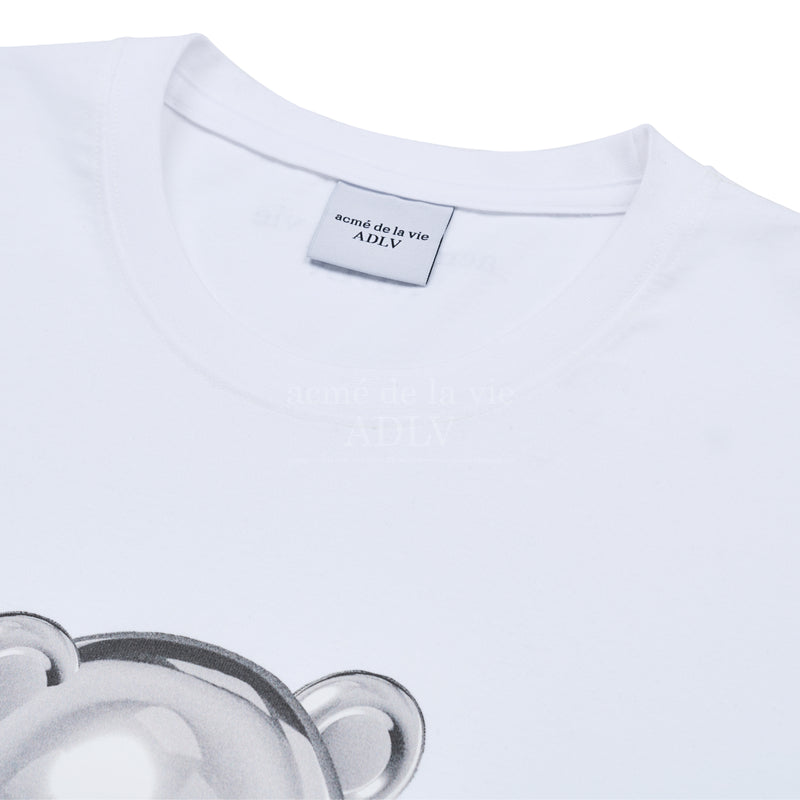 メタルベアショートスリーブTシャツ / METAL BEAR SHORT SLEEVE T-SHIRT WHITE