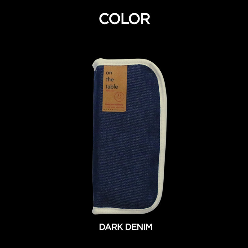 オンザテーブルペンケース (デニム) / On the table pen case (denim)
