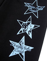 スターロゴプリントスウェットパンツ/STAR LOGO PRINTED SWEAT PANTS BLACK(CV2CFUPA01A)