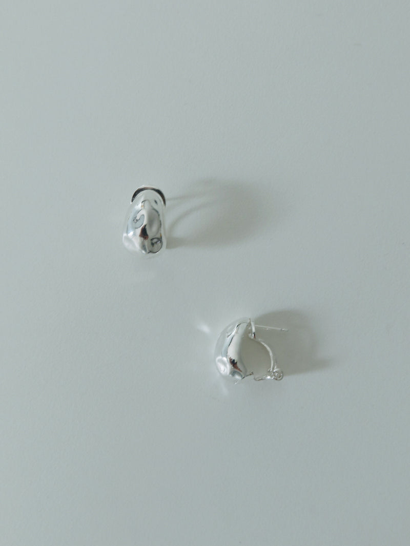 バンピーデューイピアス / bumpy dewy earring - silver