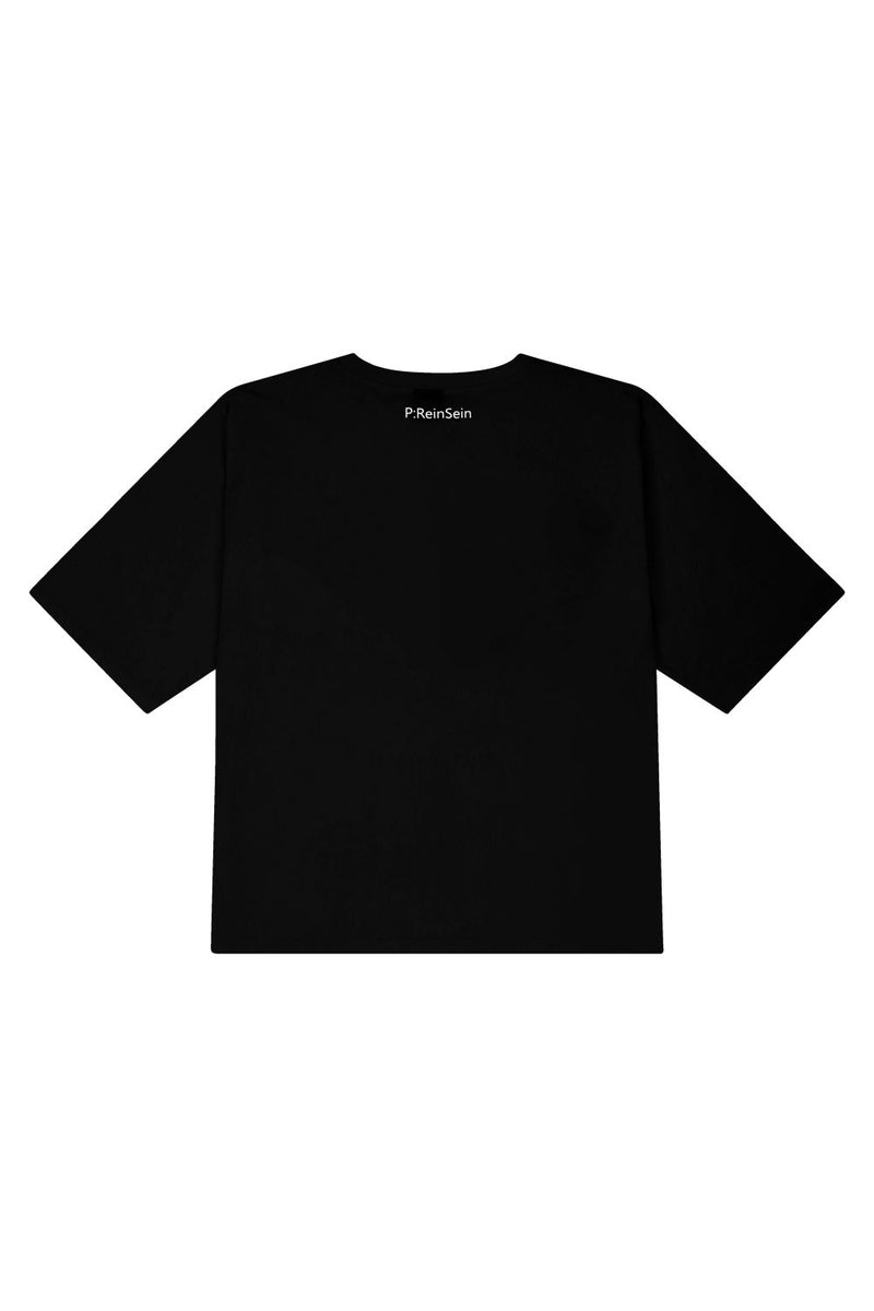チェリーオーバーフィットTシャツ/black cherry overfit t-shirts