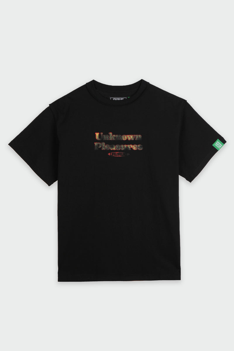 アンノウンプレジャーTシャツ / Unknown Pleasures t-shirts (black)