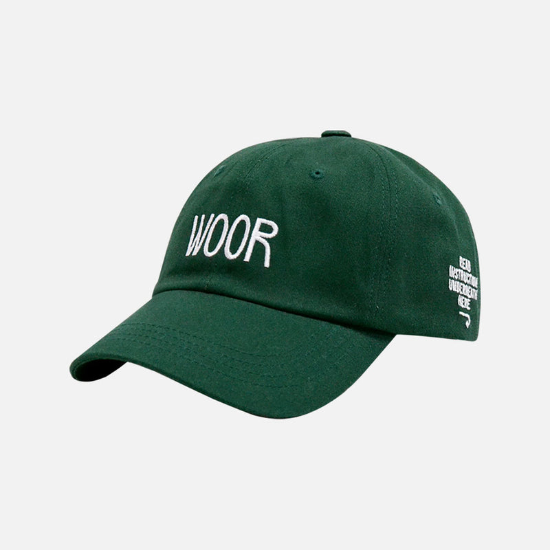ロゴカーブキャップ / LOGO CURVE CAP (GREEN)