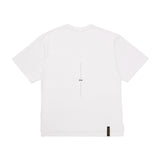 Serif Oversized Short Sleeves T-Shirts Black / White