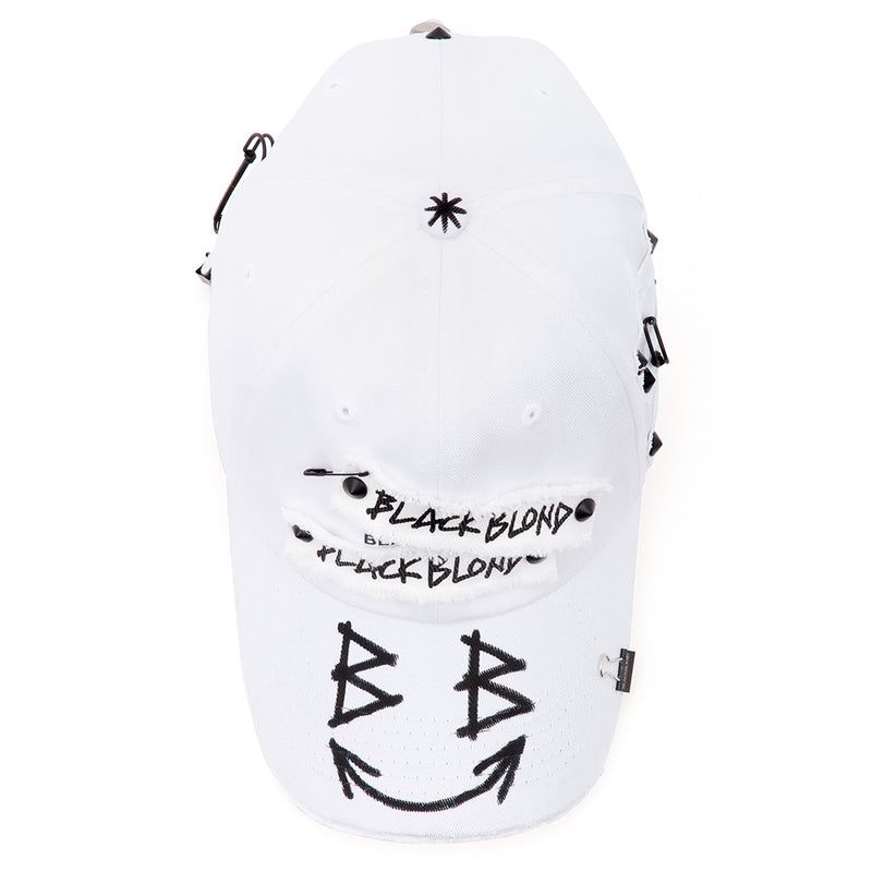 BBD Big Smile Patch Logo Cap (White) (4648578285686)