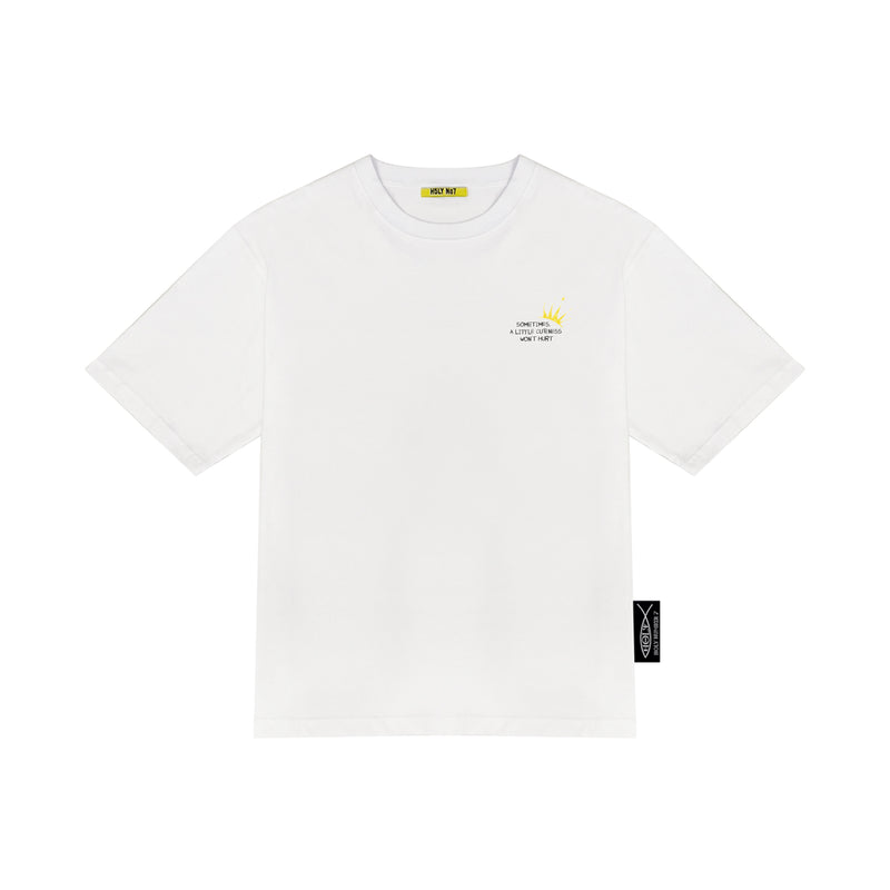 HOLYNUMBER7 X DKZ ギソククラウンホワイトTシャツ