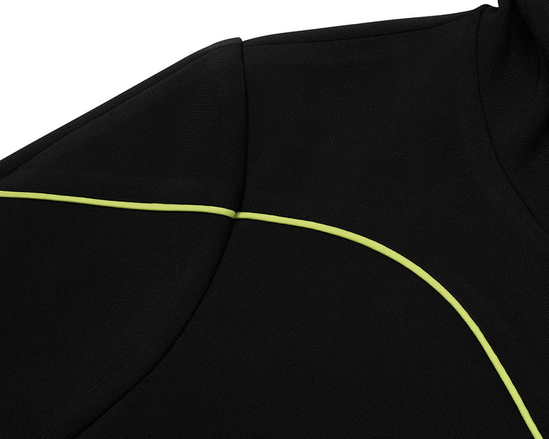 エンブロイダリージップアップトラックジャケット/Embroidery Zip-Up Track Jacket _Black