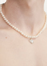 エンブレムパールネックレス / Emblem Pearl Necklace