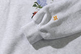 フラワーディクショナリースウェットシャツ / Flower Dictionary Sweatshirt(CLOUD GRAY)