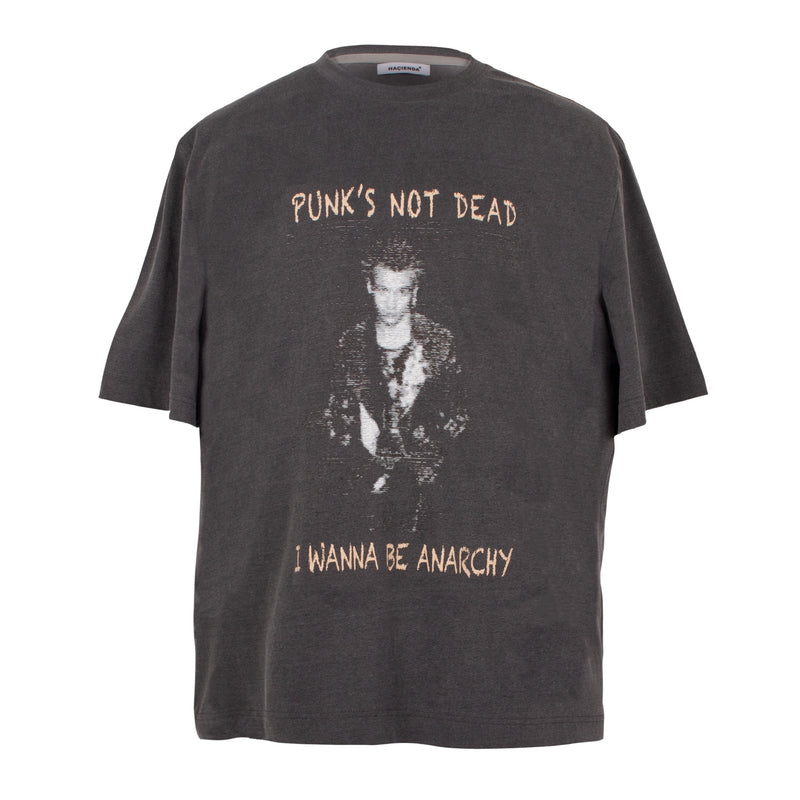 パンクノットデッドグラフィックTシャツ/(OVERSIZE) PUNK’S NOT DEAD Graphic T-shirt