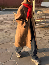 ASCLO メントマクシフードコート / ASCLO Ment Maxi Hood Coat (2color)