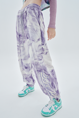 マーブルジョガーパンツ / marble jogger pant_purple