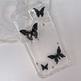 Black Butterfly iPhone Resin Case