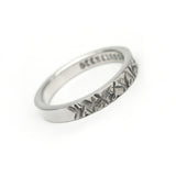 ラフ3シルバーリング / Rough3 silver ring (4596243890294)