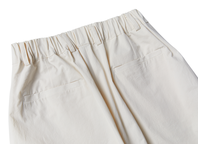 サイドバルーンパンツ / unisex side balloon pants cream