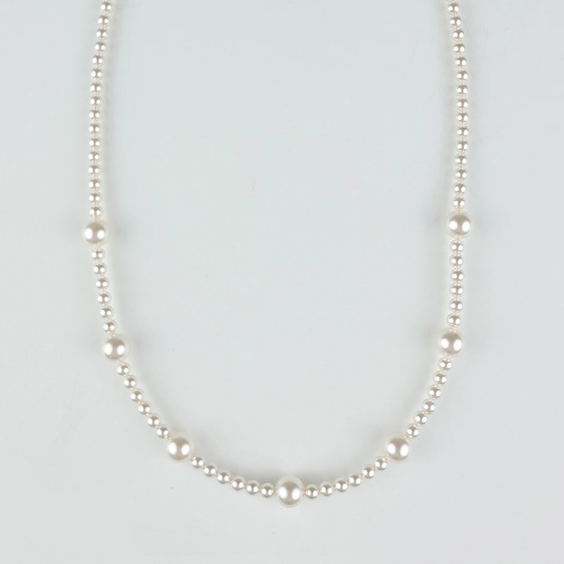 Bell soiree pearl necklace (6655530631286)